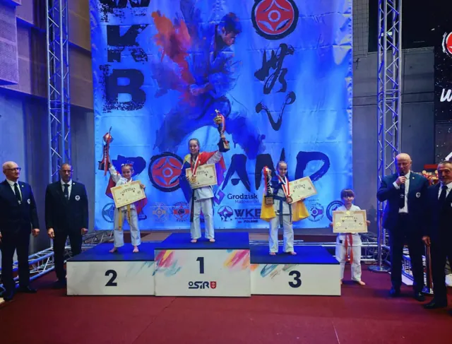Podium la Campionatul Mondial WKB, Polonia